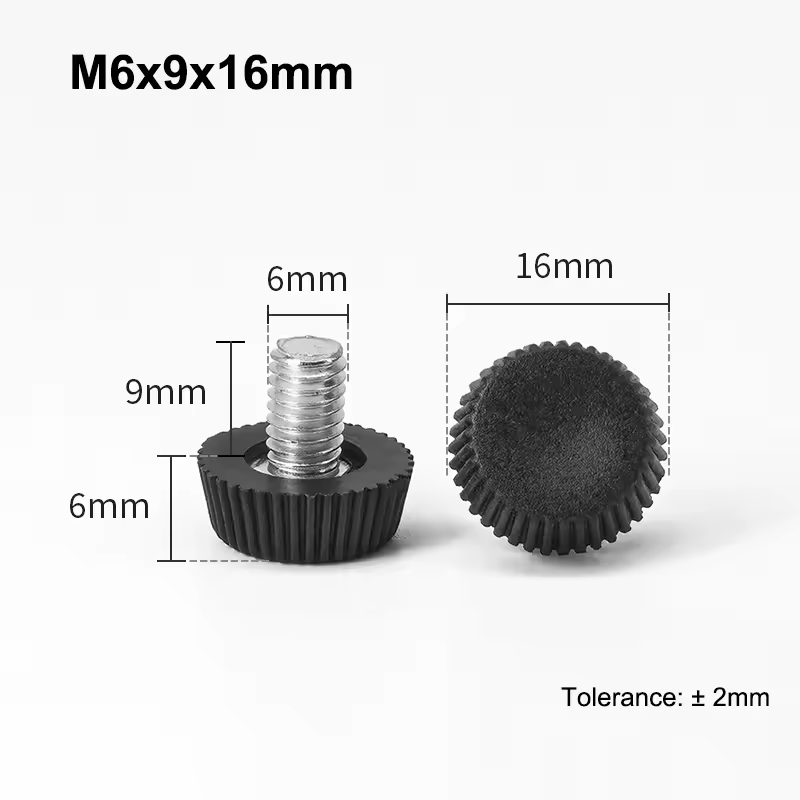 M6 M8 Leveling Foot Screw On Type PP Plastic Furniture Table Chair Sofa Leg Anti-slip Feet Adjustable Leveler Base Bolt Pad - Image 11