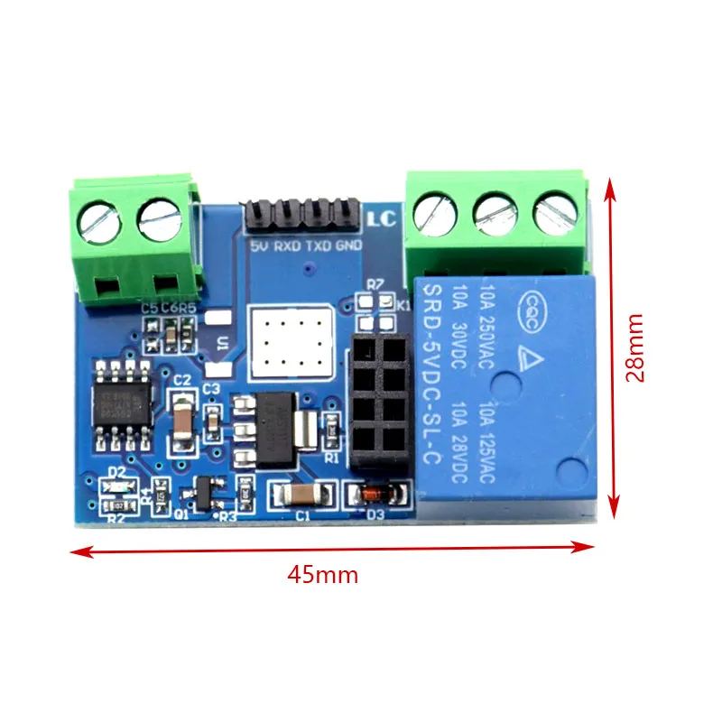 ESP8266 5 فولت واي فاي وحدة التتابع الأشياء المنزل الذكي التحكم عن بعد التبديل الهاتف APP شبكة التتابع WIFI وحدة