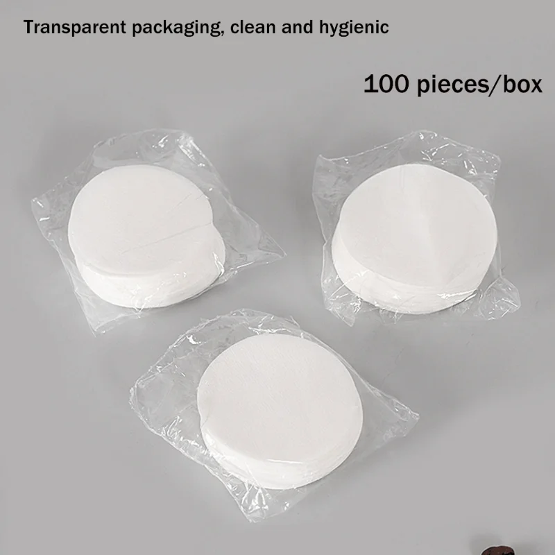 Espresso Paper Filters100pcs Espresso Paper Filters Compatible with 51/53/58mm Portafilter Baskets for Espresso Machine