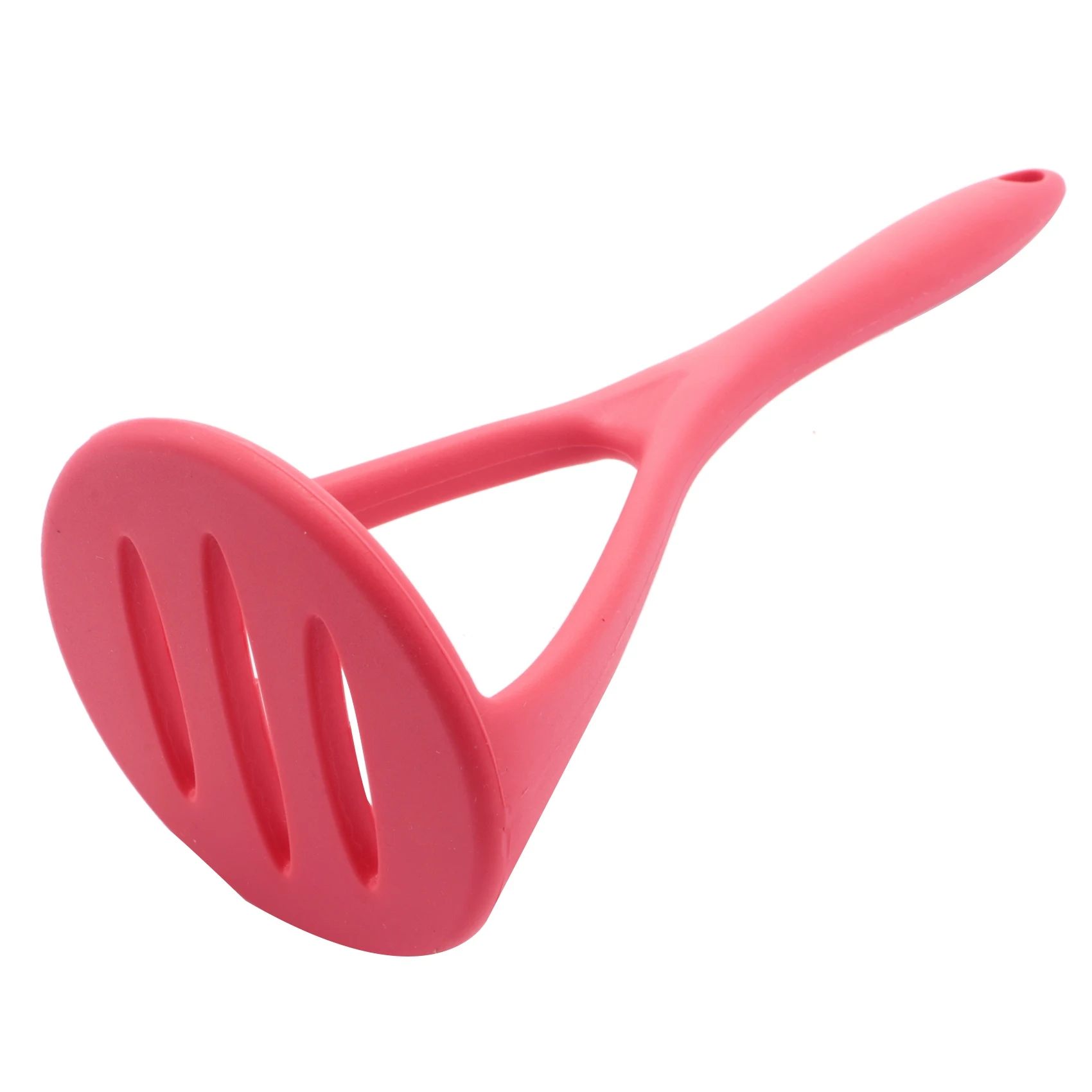 New Silicone Potato Pressure Mud Mashed Potato Pressed Masher For Sweet Fruit Family Hotel Restaurant Use Red