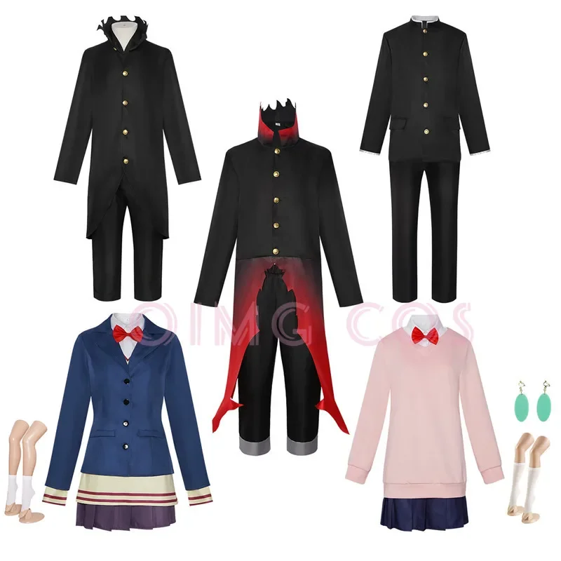 

DAN DA DAN Momo Ayase Cosplay Costume School Uniform Carnival Adult Uniform Anime Halloween Party Costumes Masquerade Women Game