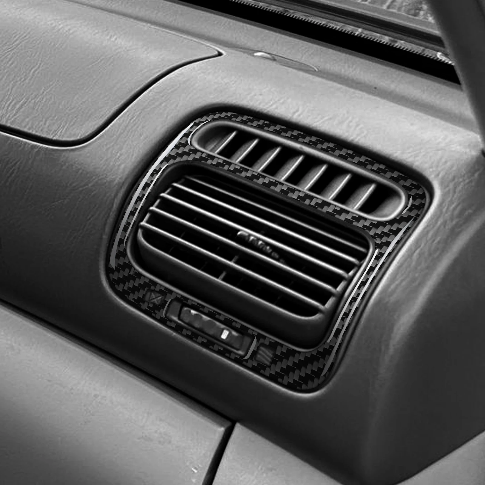 For Lexus LX LX470 1998–2002 For Toyota Land Cruiser LC 100 J100 1998–2002 Carbon Fiber Side Air Vents Car Interior Trim Sticker view 6