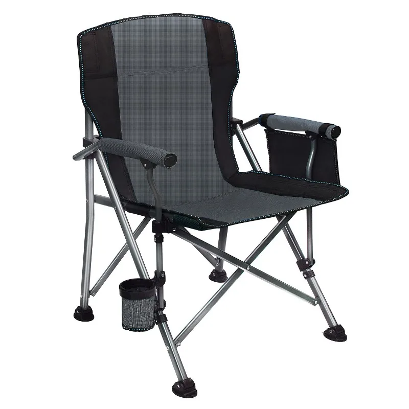 For Outdoor Portable Camping Folding Chair Fishing High Back Lazy Outdoor Folding Table and Chair