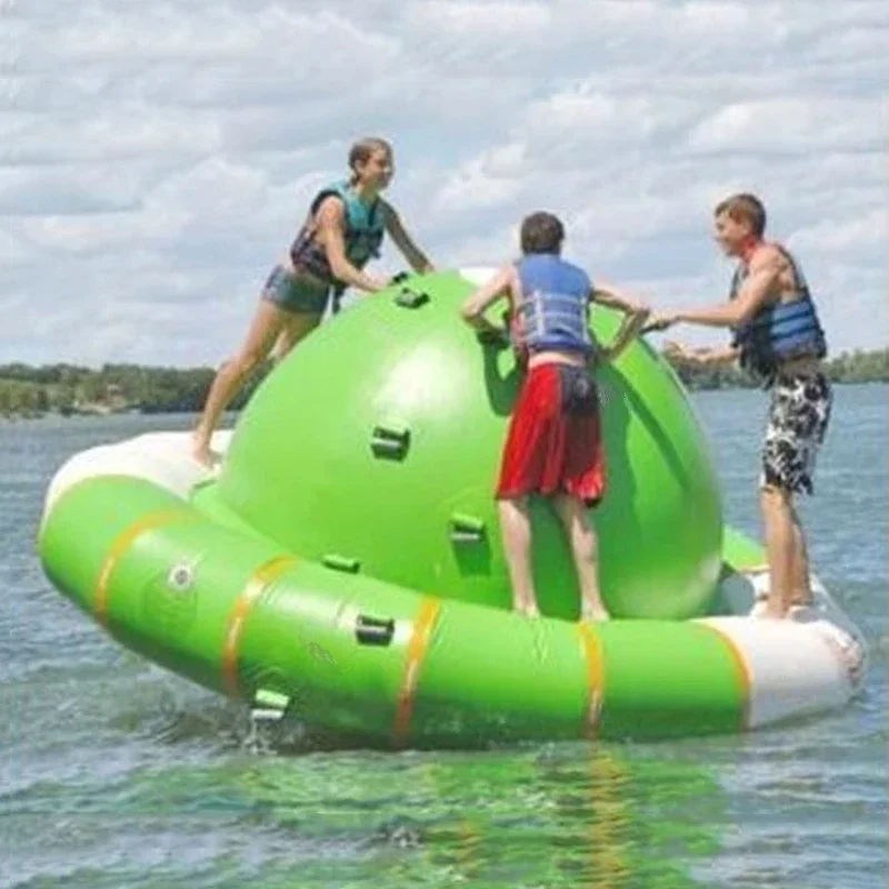 3m diameter water park toy floating inflatable water saturn