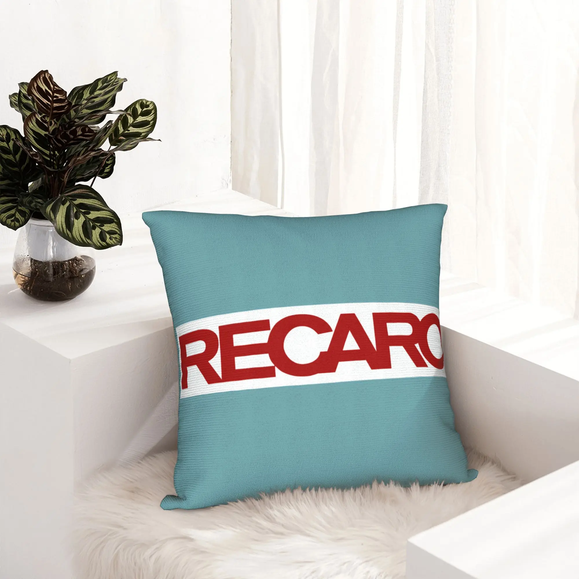 Seat Houndstooth Upholstery Pattern Recaros Modern Pillow Cover Living Room Decoration  Cushions for Sofa