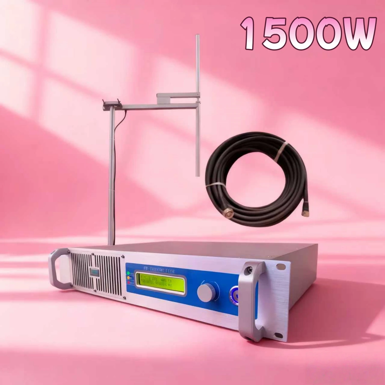 

TC- Mall-Suitable YXHT 1500W FM Transmitter for Commercial Complex Public Announcement Broadcast