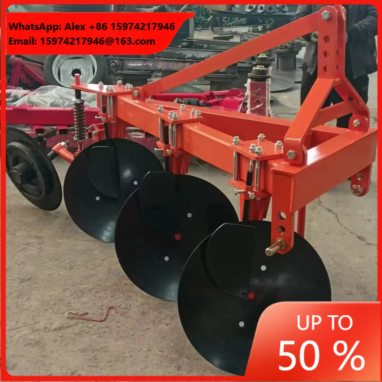 De Arado 3 Discos Reversible/disc Plough Price/agricultural Machinery