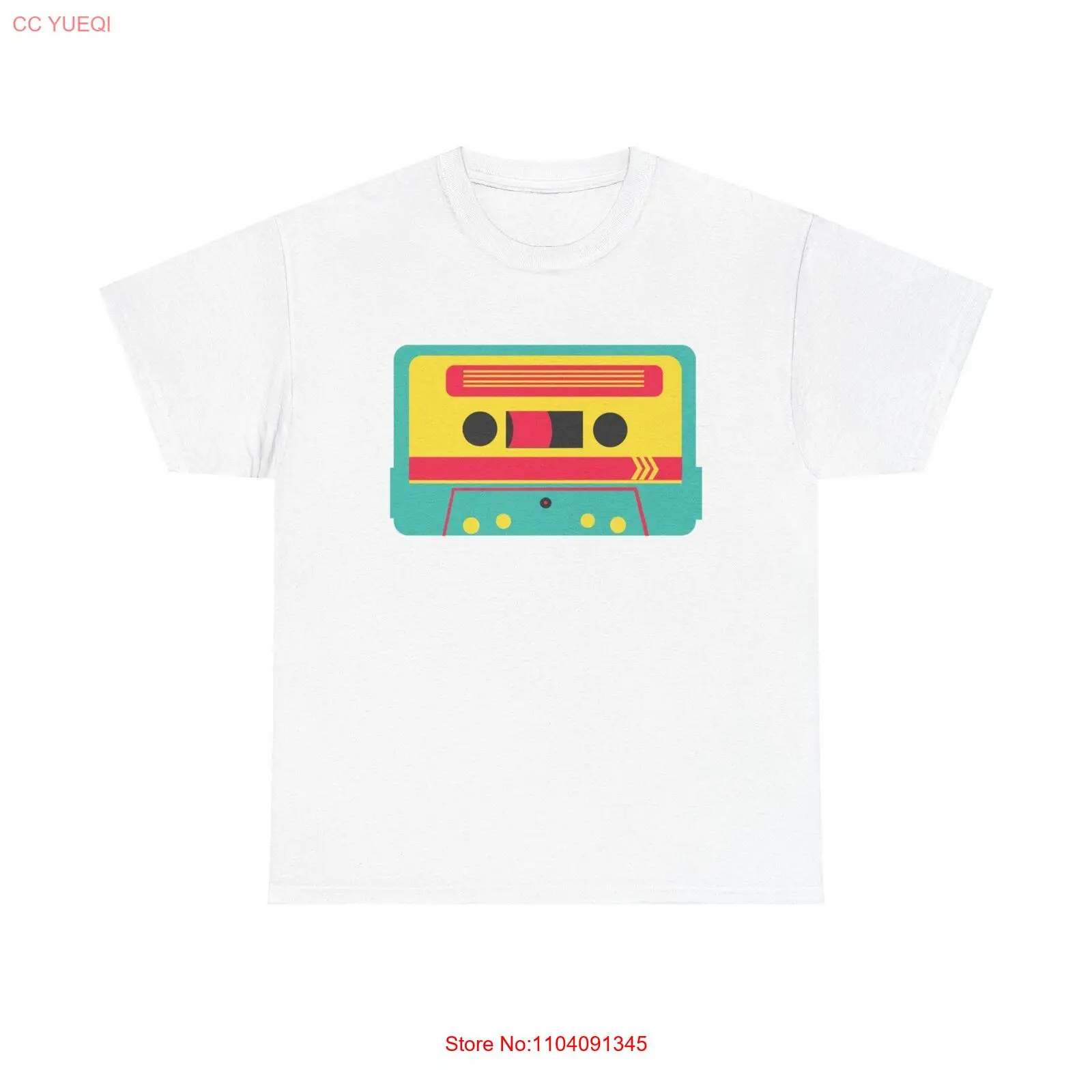 Retro Rewind T-Shirt - vintage 80s 90s music nostalgia cassette tape colorful