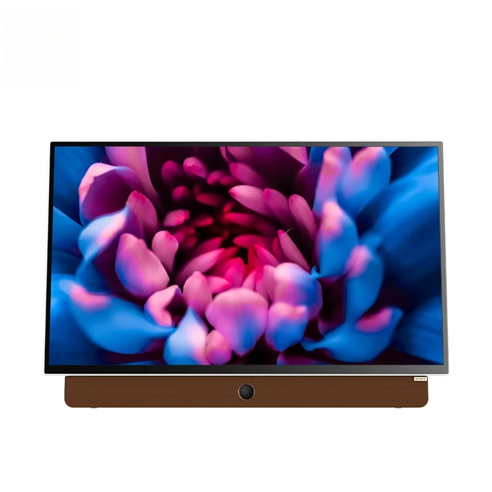 

24-дюймовый интеллектуальный голосовой пульт дистанционного управления высокой четкости, Bluetooth-соединение, светодиодный экран, перезаряжаемый портативный мобильный Google TV