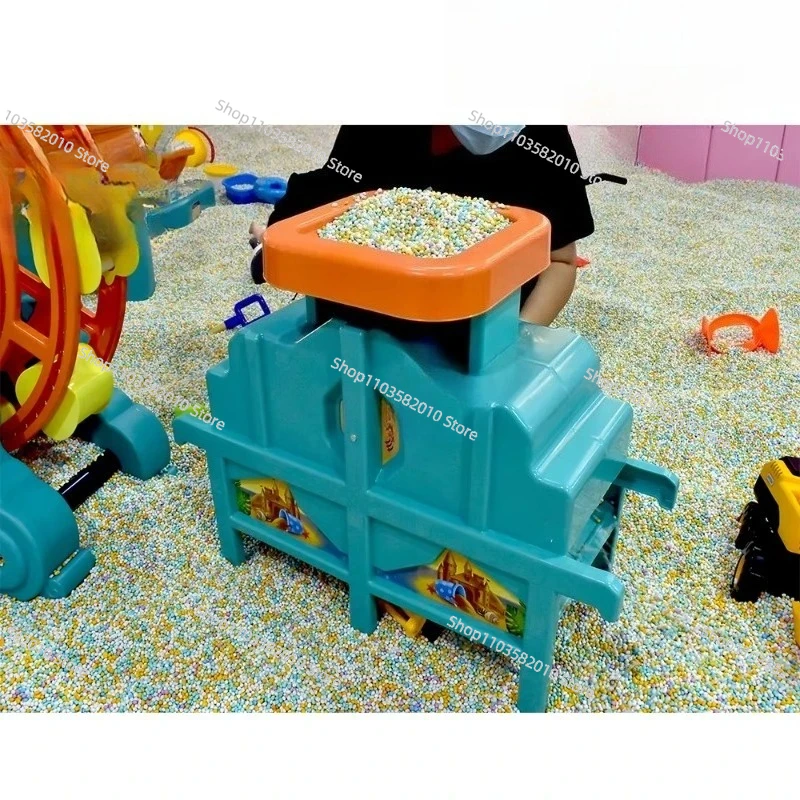 Seaside Summer Beach Toy Set, Kids Sand Castle Building Kit with Shovel Bucket, Outdoor Water Play Toys for Boys and Girls