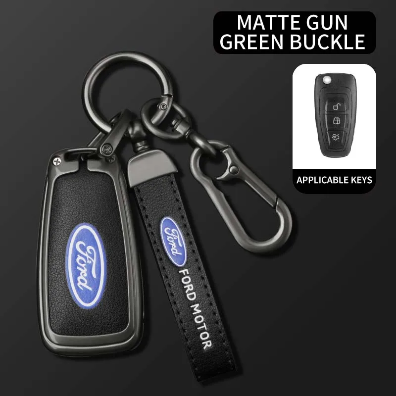 Car Key Case Cover Shell Fob for Ford Focus 2 3 MK3 ST RS C-Max S-Max Ecosport Kuga Galaxy Mondeo Ranger Transit Tourneo Custom