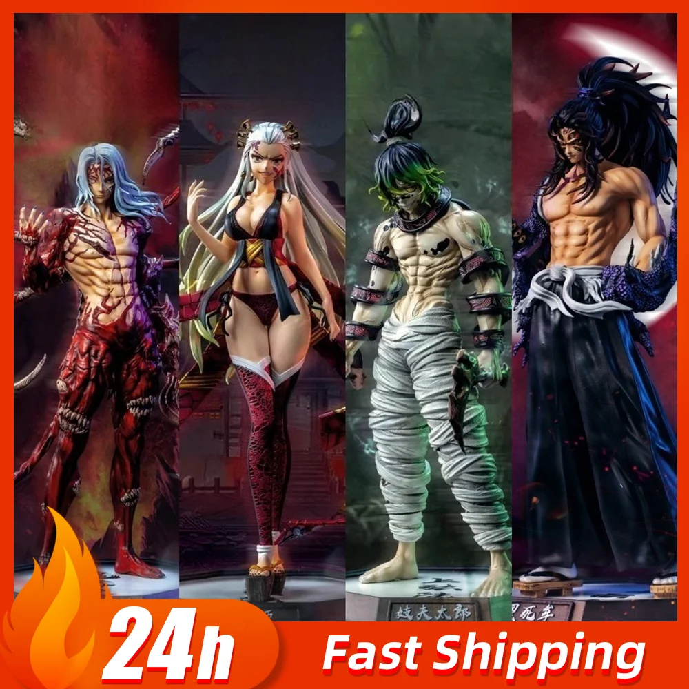 

30cm Demon Slayer Acrylic Figure Model Anime Peripheral Nezuko Zenitsu Cartoon Character Ornament Samurai Accessories Toys Gifts