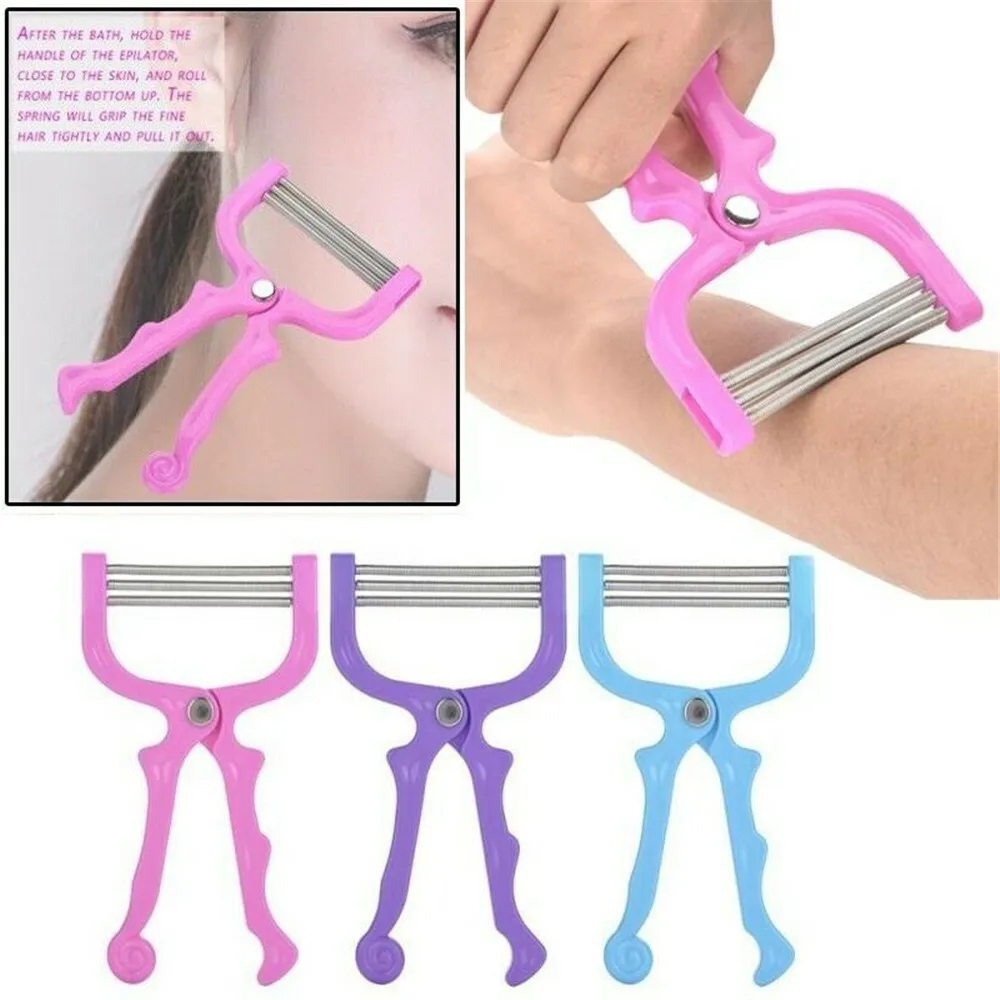 قطعة واحدة من أداة العناية بالوجه والجسم، عصا إزالة الشعر بسلك زنبركي لإزالة الشعر، أداة إزالة الشعر #2