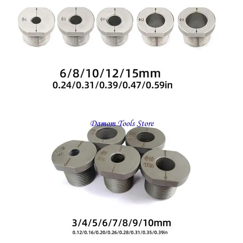 57BE Drilling Sleeve Drill Bushing Adapter for Woodworking Hole Drilling Round Dowel Locator Carpenter Tool Accessory