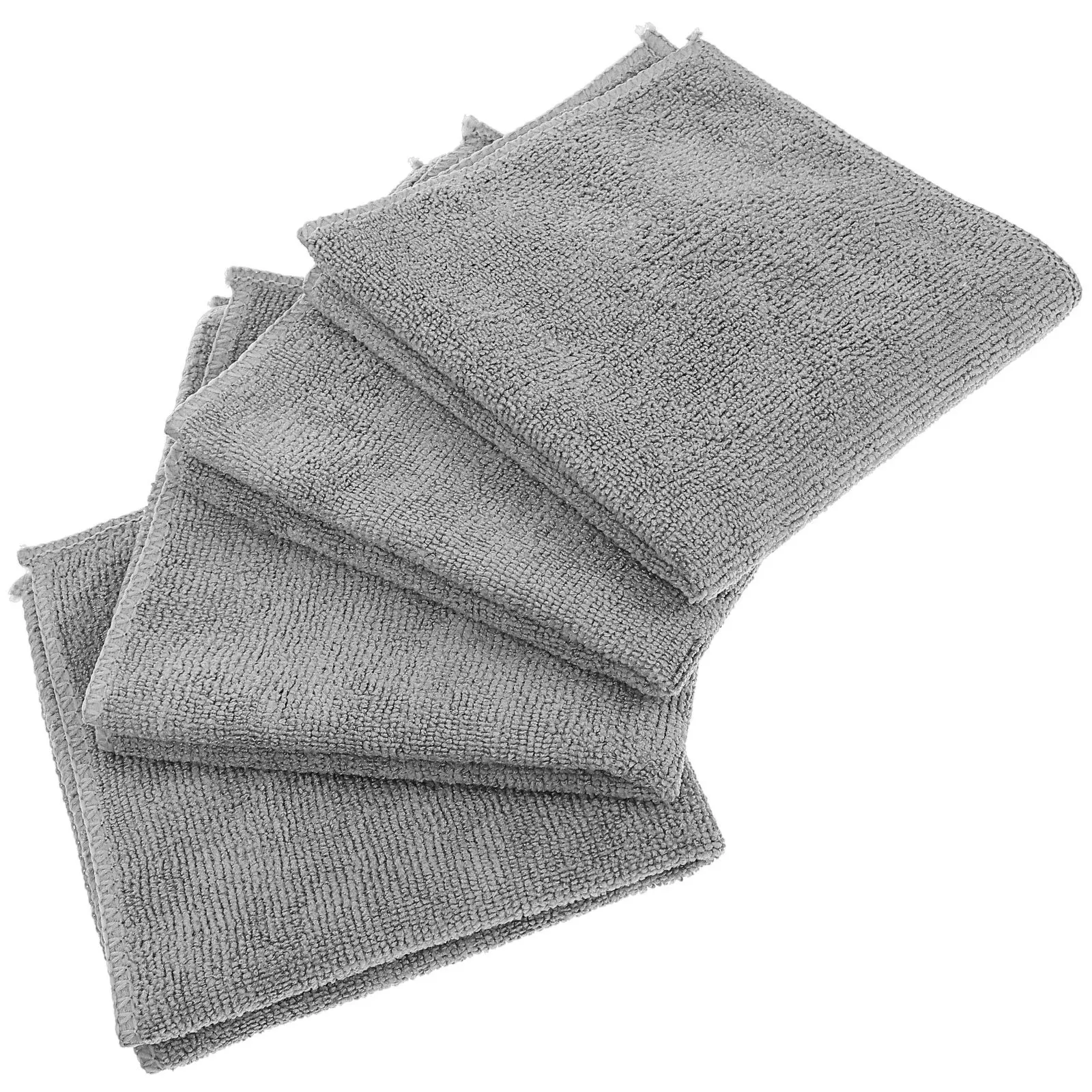 

8 Pcs Cleaning Cloth Fiber Absorbent Dish Rags Kitchen Household Glasses Car Wash Dusting Cloths Reusable Soft