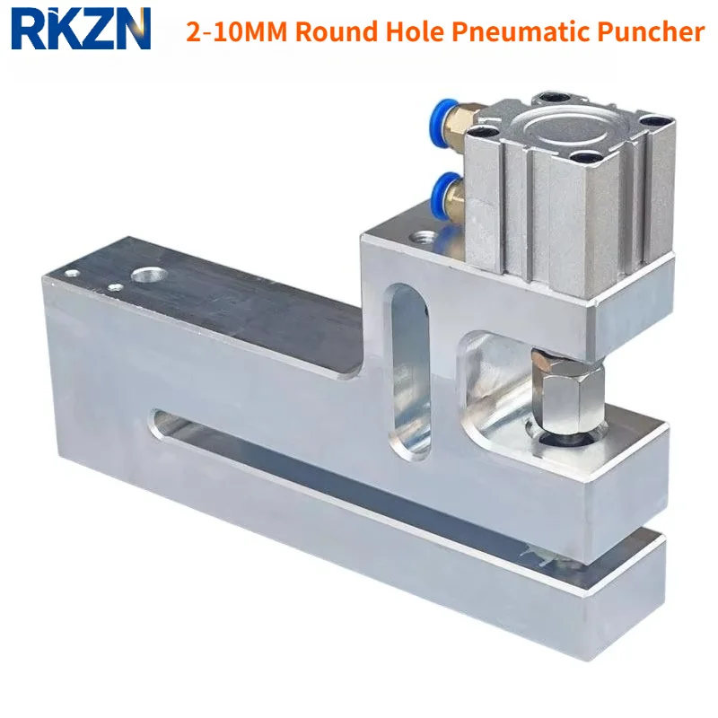 1-10MM Round Hole Pneumatic Puncher Plastic Bag Punch Machine Material Passing Width 150Mm Packaging PP Film PE Punching Machine