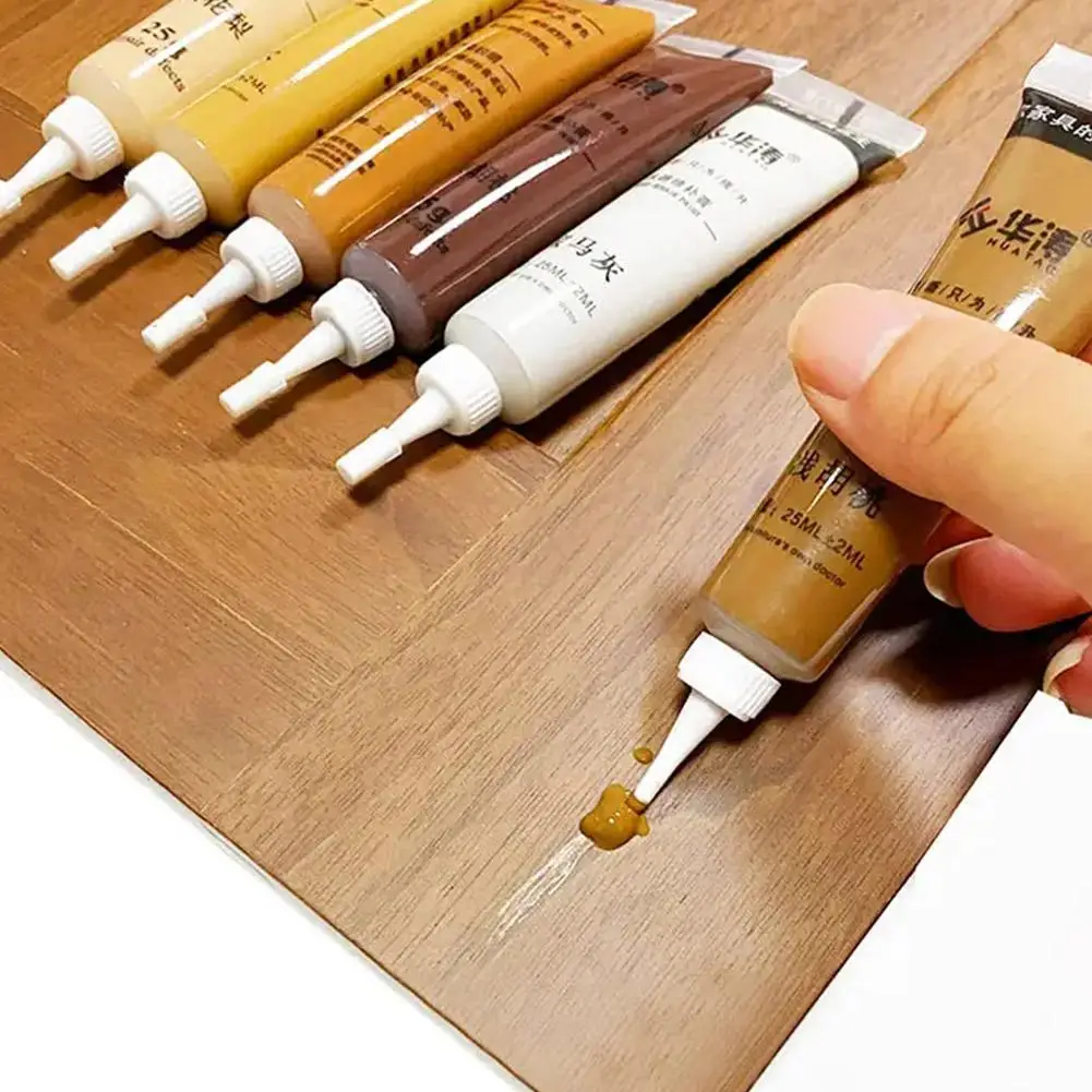 

Многоцелевой многоцветный деревянный засіб для ремонта царапин, крем для ремонта повреждений, краска для ремонта мебели, наполнитель для царапин