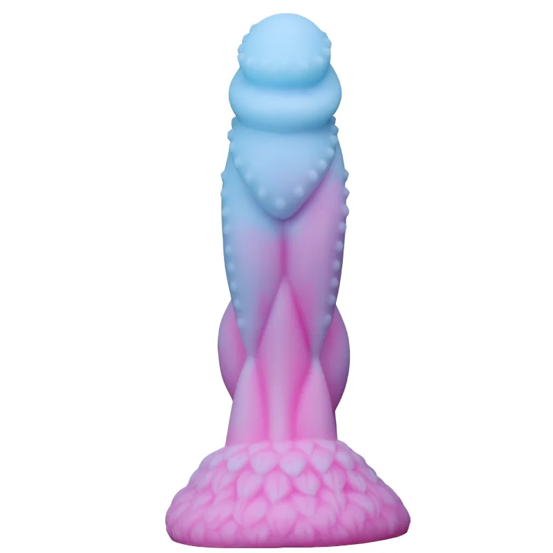 Anal plug dildo pink blue opposite sex snake anal plug G-spot stimulator masturbator prostate massager adult Sex toy 18+