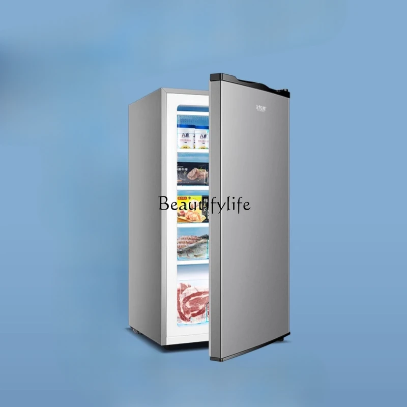 

Vertical freezer 90L small freezer fast freezing commercial storage energy saving refrigerator