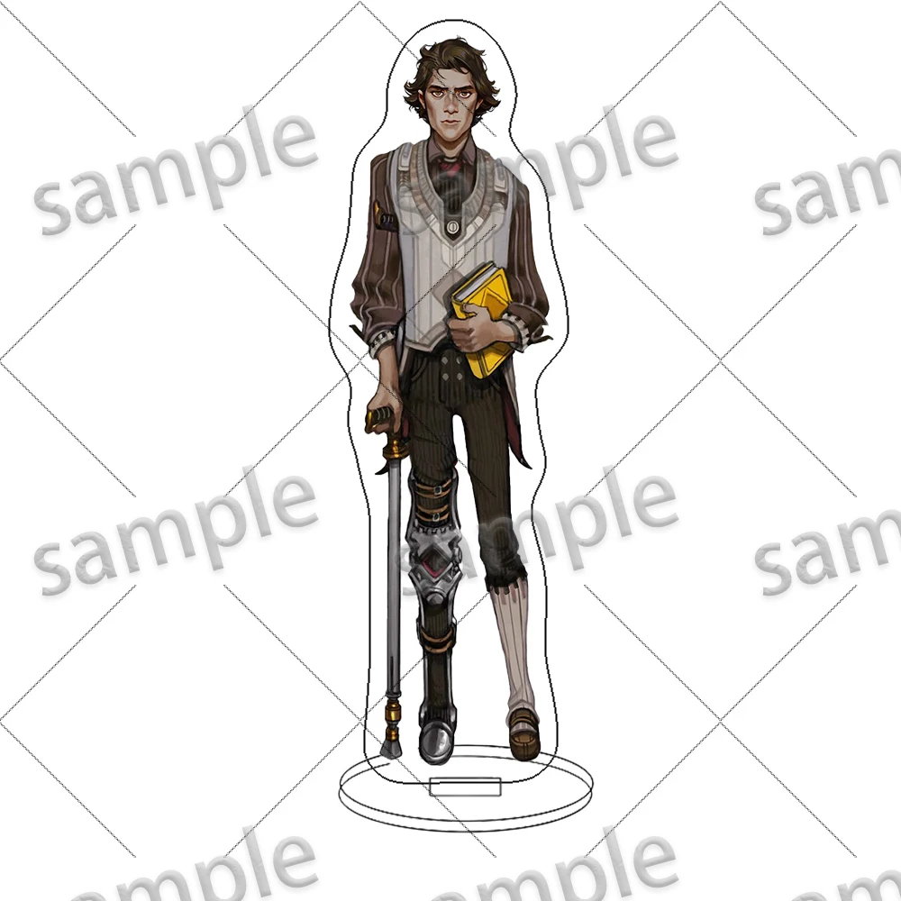 غامضة جامعة الأساطير Jinx السادس أنيمي الاكريليك حامل نموذج لوحة المفاتيح مكتب الديكور أصدقاء هدية الشكل عرض الحلي