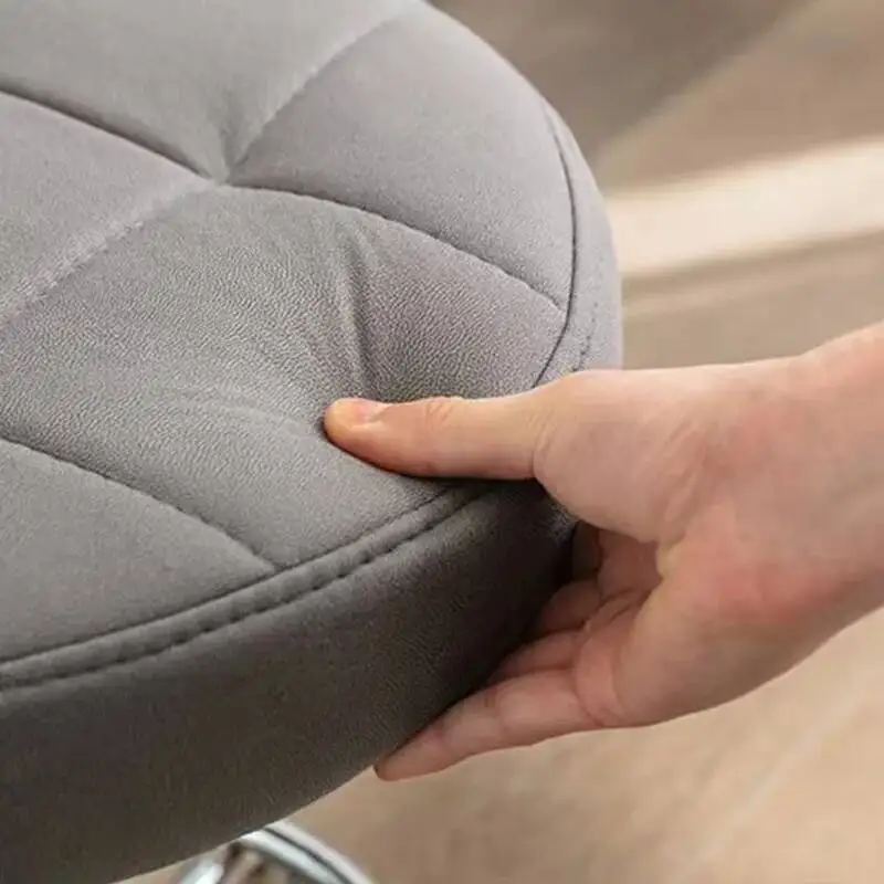 

Backrest Swivel Chairs Makeup Hairdressing Stool with Wheels Chairs Bar Counter Lifting Reception Desk 미용의자 Salon Furniture AA