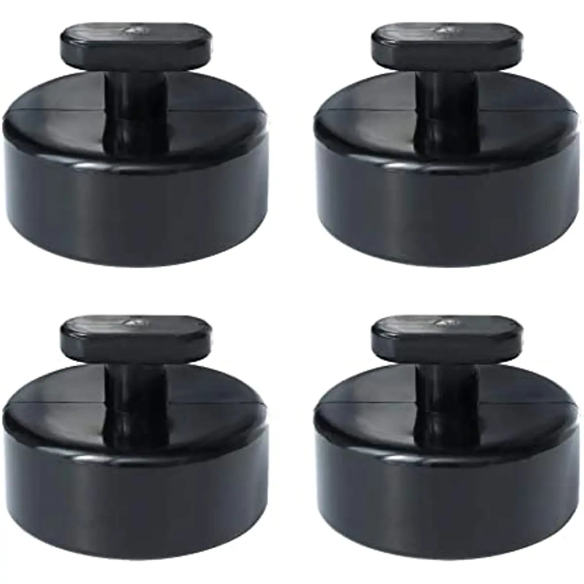 

Corvette Jack Pucks Compatible with Chevrolet Corvette Cruiser C5, C6, C7, GS Models - Durable Rubber Jacking Lift Puck Set