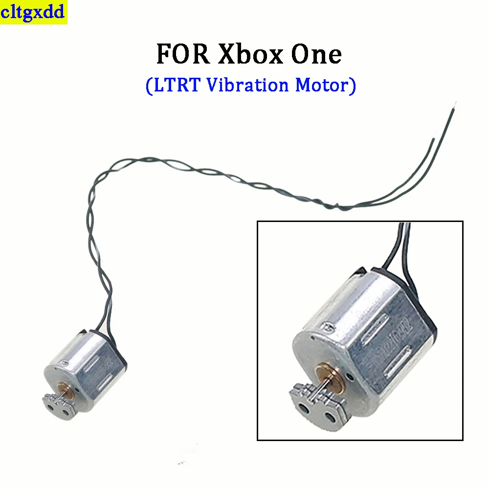 Cltgxdd 1piece is suitable FOR Xbox One S handle LT RT vibration motor small motor original parts replacement