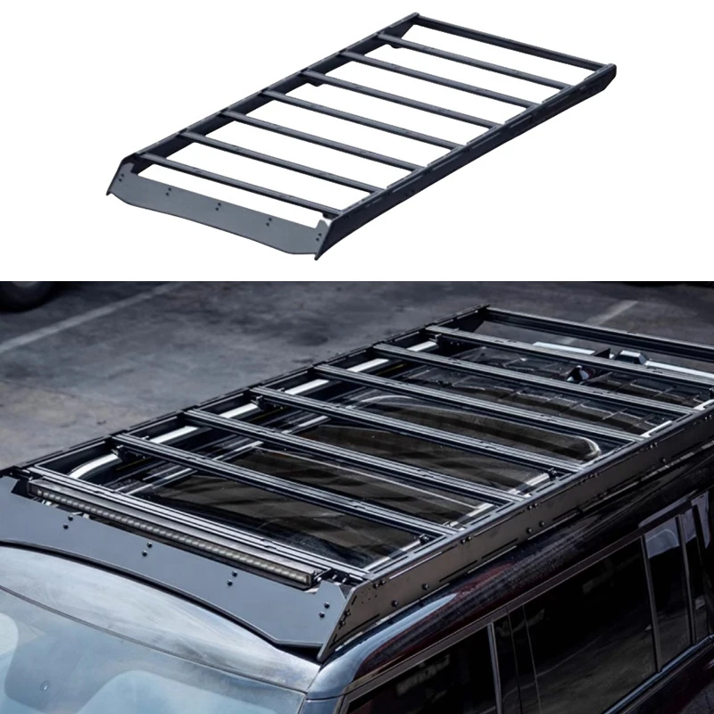 Car Roof Luggage Rack Fit for JETOUR Traveler T2 Modified Aluminum Alloy Snow Leopard Roof Platform Car Exterior Accessories