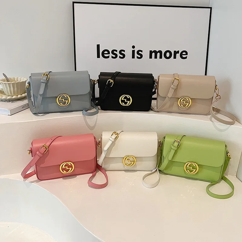 Bag for women 2024 new single shoulder crossbody bag French niche high-end feeling armpit stick bag Fashion small square bag