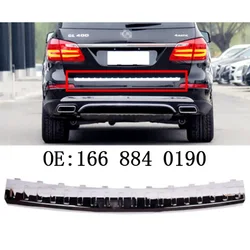 Chrome plated decorative strip for trunk For Mercedes Benz GL-Class GLS W166 OEM 166 884 0190