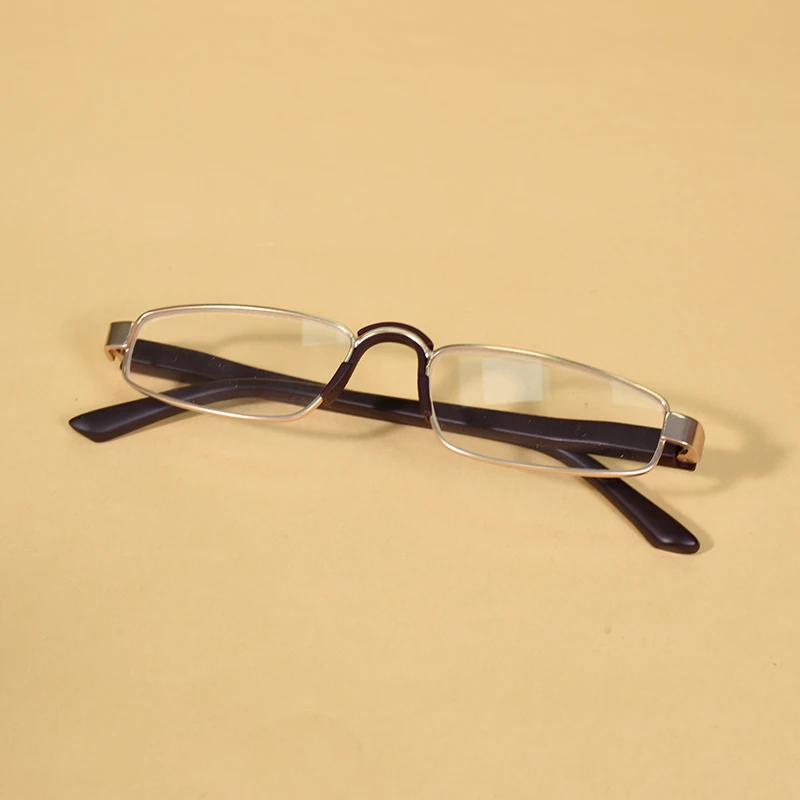 Lesebrille Ultraleichte Legierung TR90 Lesebrille Retro Quadratischen Rahmen Männer Und Frauen Schmale Brillen + 100 + 200 – Detail 15