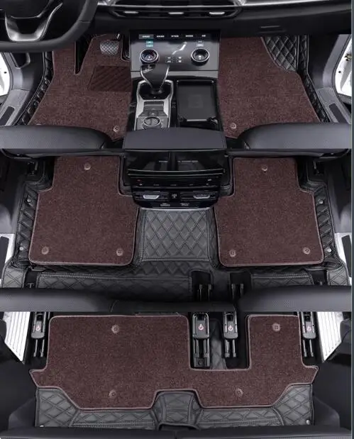 

Специальные автомобильные коврики на заказ для Mercedes Benz EQB 250 300 350 7 мест 2025-2022, водонепроницаемые двухслойные ковры высшего качества