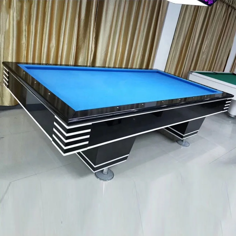 Korean bagless pool table 9 feet 8 feet solid wood bluestone three library edge pool table