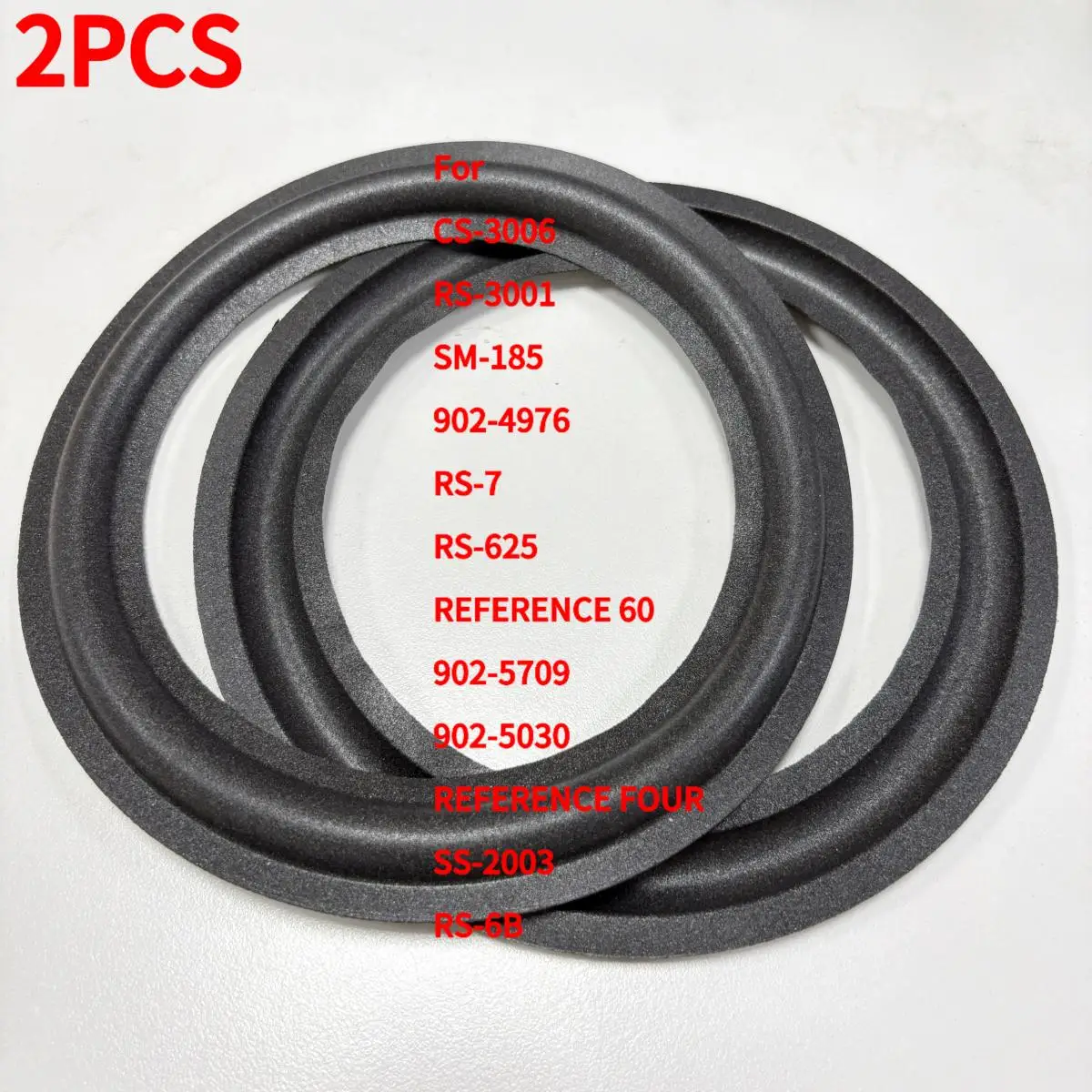 Fits JBL CS-3006 RS-625/3001/6B/7 SM-185 REFERENCE60 / FOUR 902-5709 902-5030 902-4976 Speaker Foam Repair Folding Edge Ring