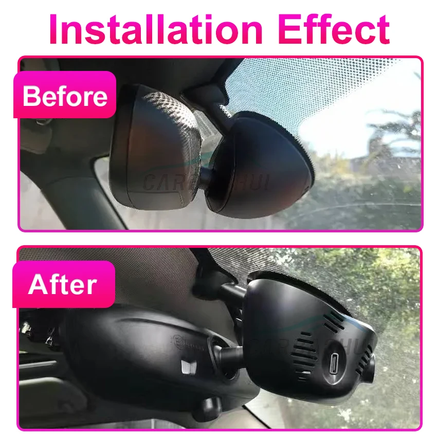 Plug and play Car DVR Wifi Camera Video Recorder Original For BMW Mini Countryman All4S Dash Cam For Mini Cooper S F56 2014-2021