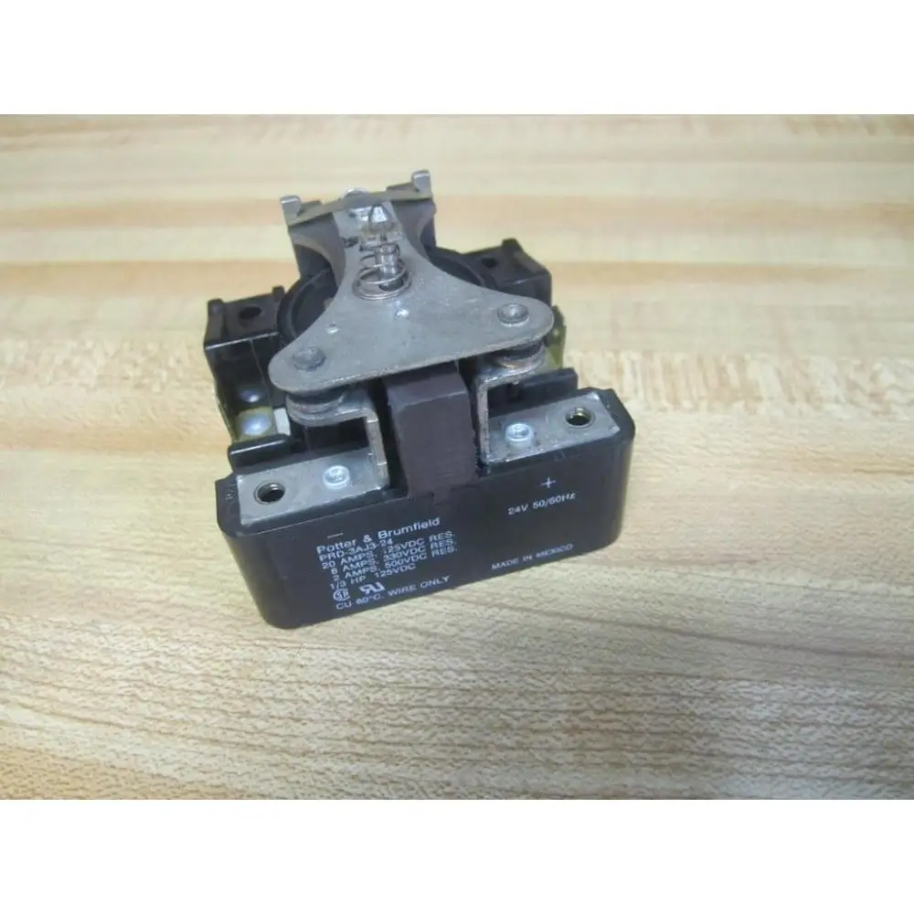 TE CONNECTIVITY/POTTER & BRUMFIELD PRD-3AJ3-24 Power Relay SPST-NO 24VAC 20A Panel