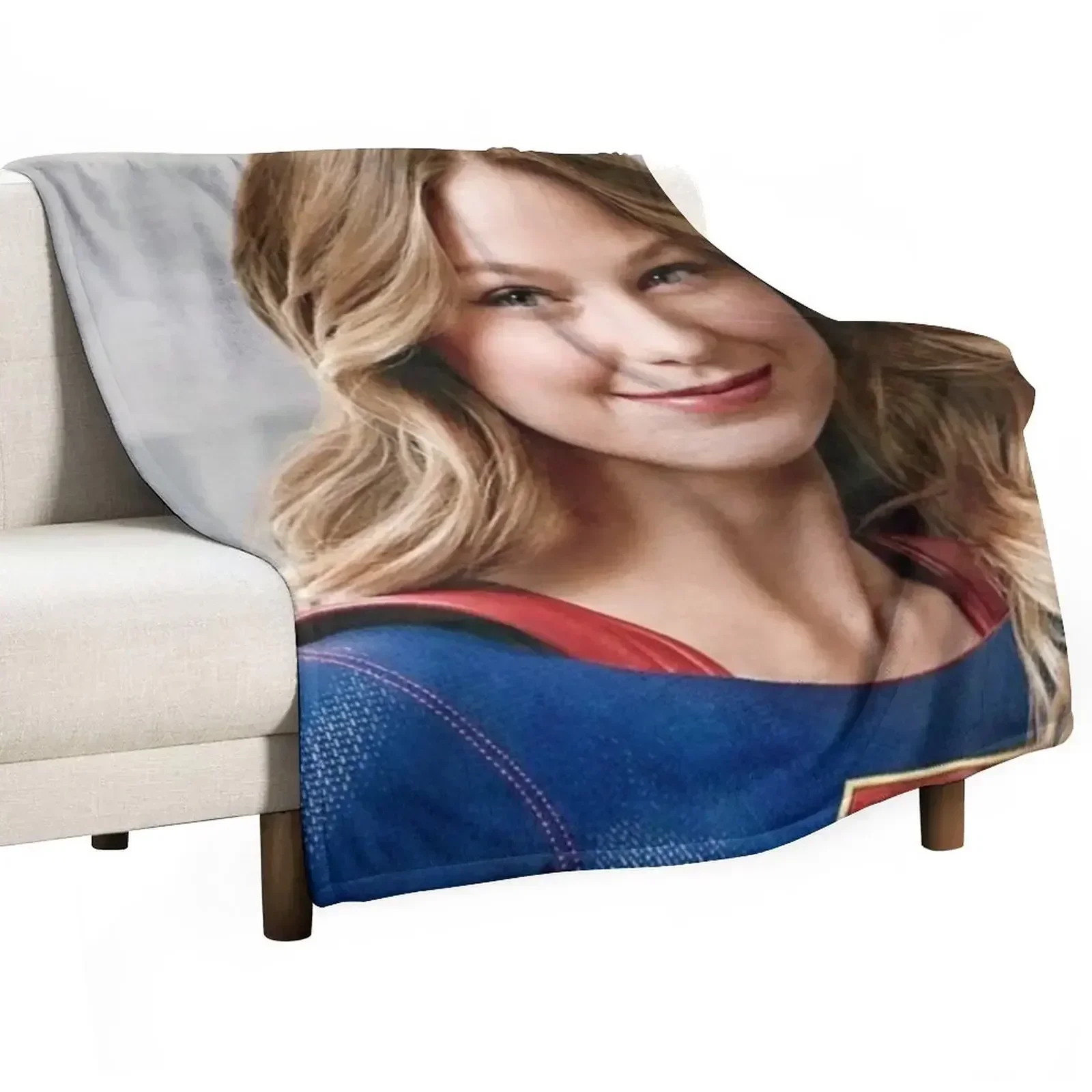 

melissa benoist Throw Blanket valentine gift ideas Decorative Beds Shaggy Blankets Cute Decorative Sofas Hairy Blankets