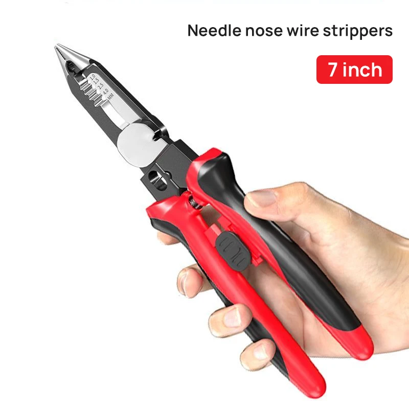 ELECTRIC Wire Strippers 6 in 1 Multi-Functional Electrical Pliers Wire Repair Tools Professional Cable Cutting Tools