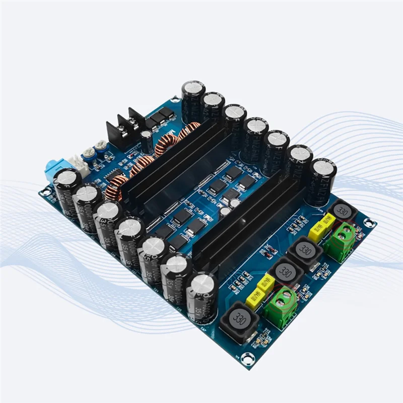 XH-M641 tpa3116d2 audio verstärker board digitale hohe leistung 2 kanäle auto verstärker mit boost board dc12v 24v 150w