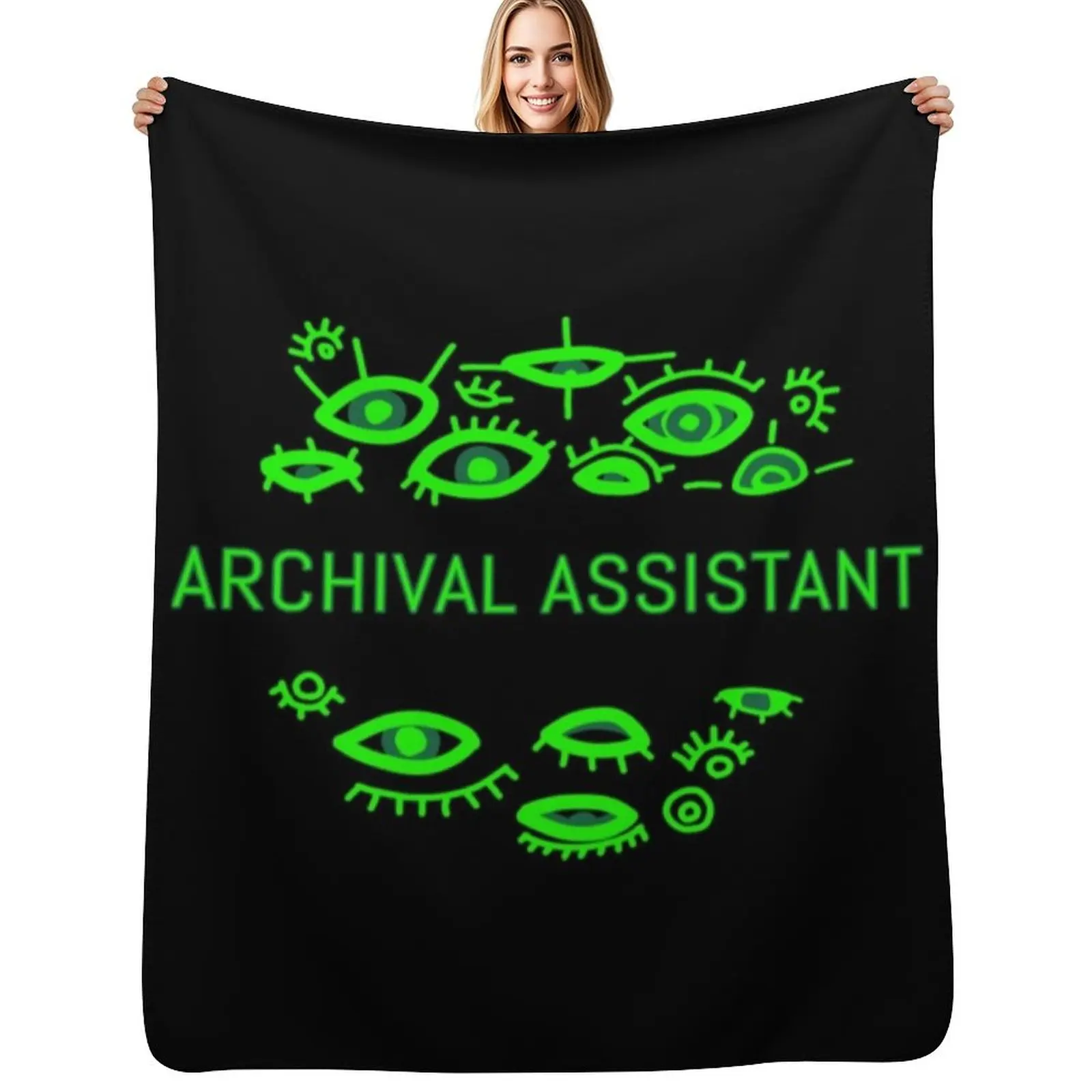 The Magnus Archives Throw Blanket christmas gifts Soft Big Flannel Fabric Travel Soft Plush Plaid Flannel Blankets