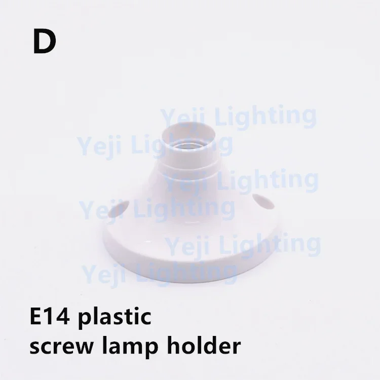 Держатель лампы E27 E14 ABS пластик