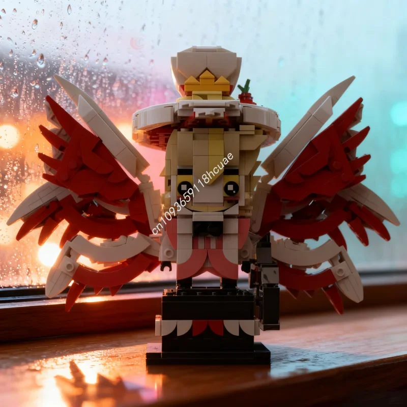 

826pcs MOC Lucifer Morningstar Final Brickheadzed Model Building blocks Assemble DIY Christmas gifts Education toy Brick Kids