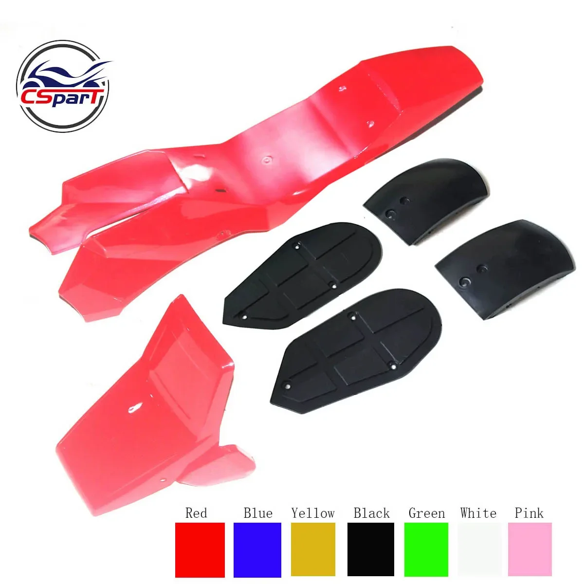 Plastikowy zestaw owiewki Osłona błotnika do Mini Moto Quad ATV Bike 47cc 49cc