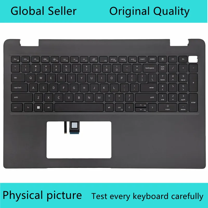 

Upper Case Palmrest Keyboard for Dell Latitude 15 3540 E3540 Series Laptop Top Cover CN-0DVR0W US Keyboard 95% New
