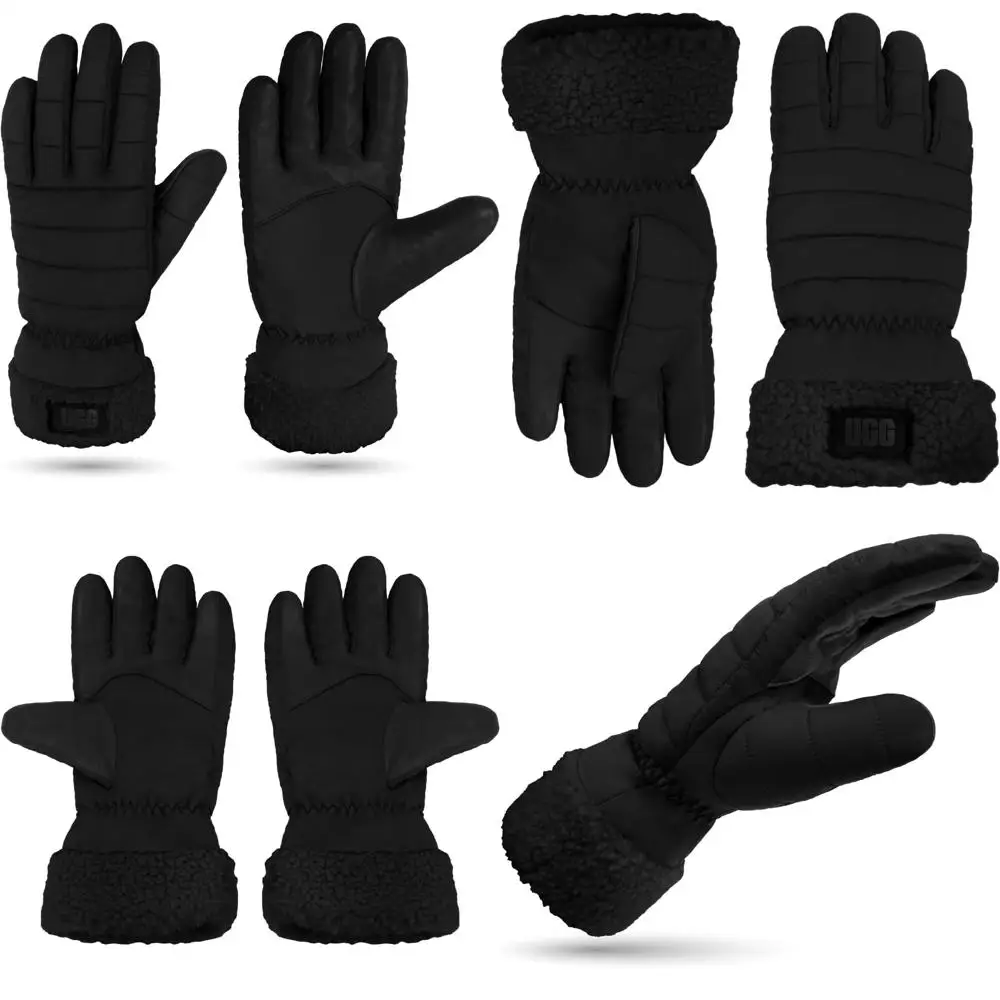 قفازات شتوية نسائية معزولة مقاومة للماء لجميع الأحوال الجوية #1