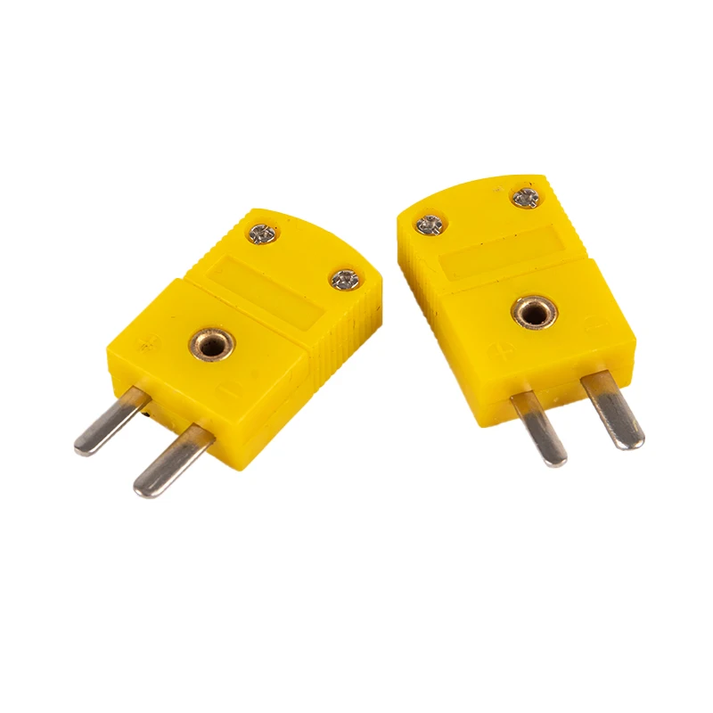 5Pcs K Type Male/Female Mini Connectors Plug Thermocouple Temperature Sensors