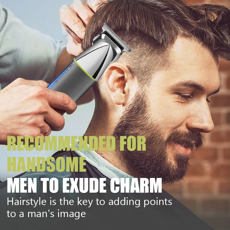 Hair Clipper Multifunctional Trimmer Electric Hair Cutting Machine Digital Display Beard Trimmer Haircut Machine