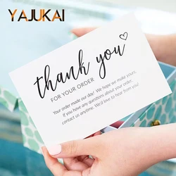 Personalize Business Thank You Card With Logo Double-Sided Postcard For Small Business Hair Care Tips Coloring Card For Greeting