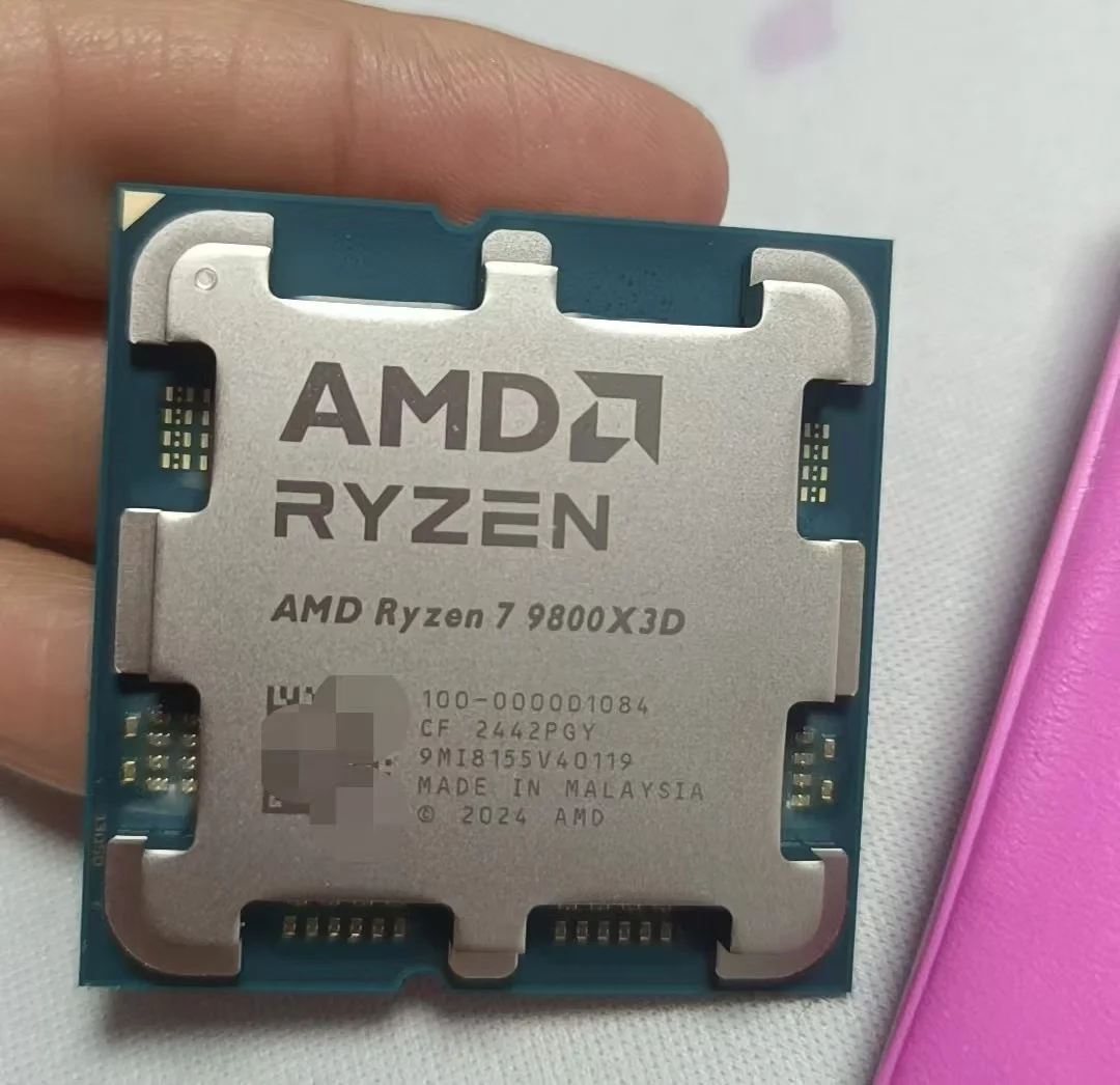 Original nuevo AMD Ryzen 7 9800X3D/ R9 9900X3D Socket AM5 procesador de ordenador de escritorio para juegos una nueva CPU en caja