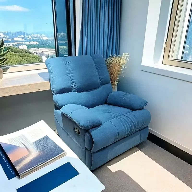 OEM/ODM Modern 360 Swivel Rocking Recliner Chair Single-person Fabric Sofa Metal Eco-Friendly High Quality Ergonomic Living